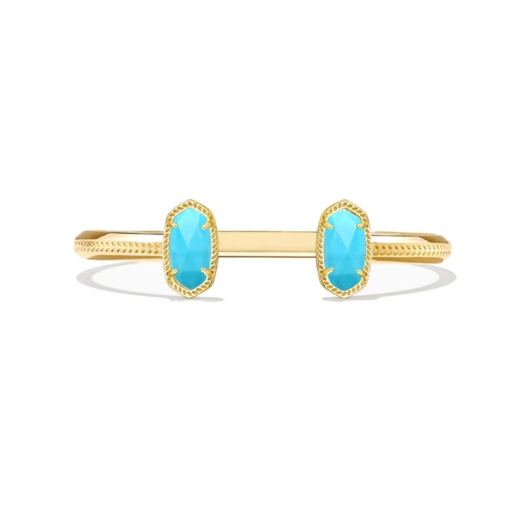 KENDRA SCOTT
ELTON BRACELET GOLD TURQUOISE - Picture 3 of 4